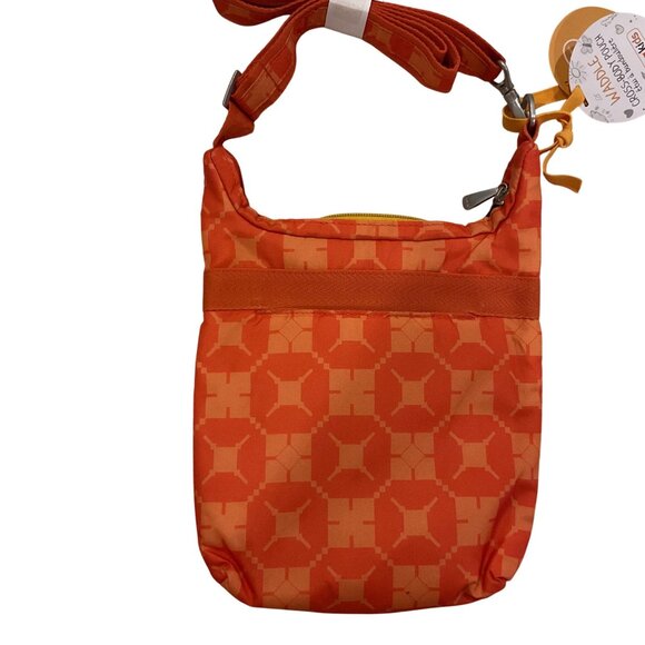 Lug Kids Waddle Cross-Body Pouch Orange Pattern Lightweight Adjustable Strap Dur - Picture 2 of 15